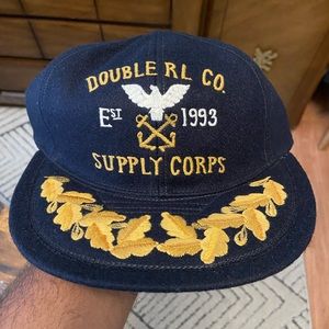 RARE Ralph Lauren RRL Wool Fitted Hat L